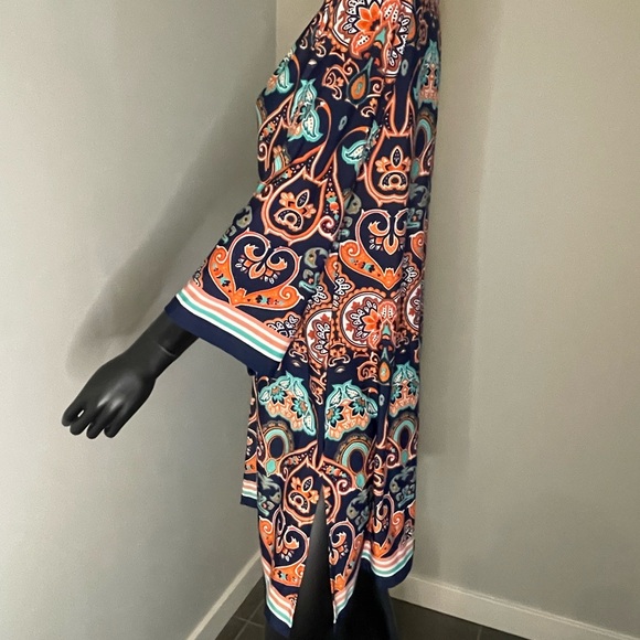 Colorful Patterned Tunic Dress - Picture 2 of 5
